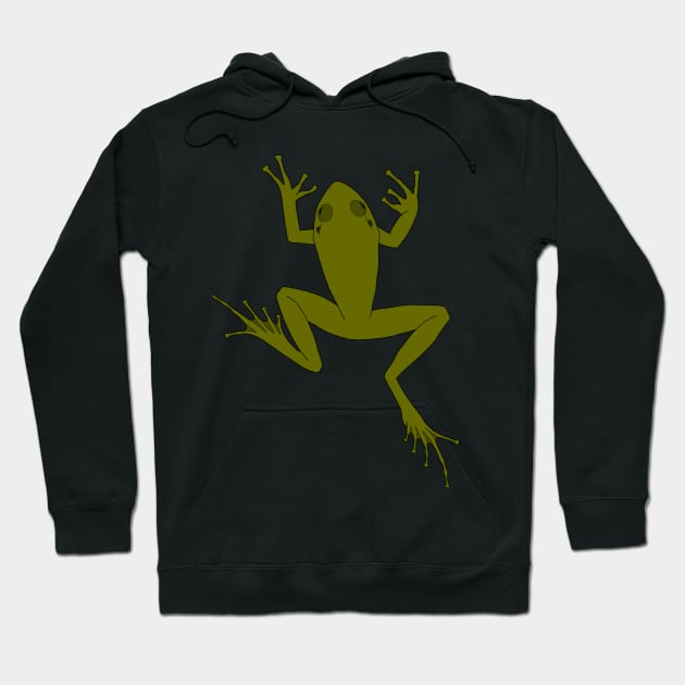 Green Tree Frog Hoodie by DashingGecko